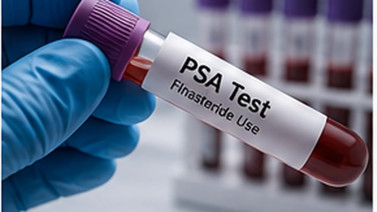 PSA testing while taking finasteride visual